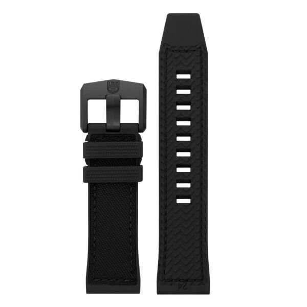 LUMINOX FPX.2404.21B.1.K Siyah 24 mm NBR Kordon