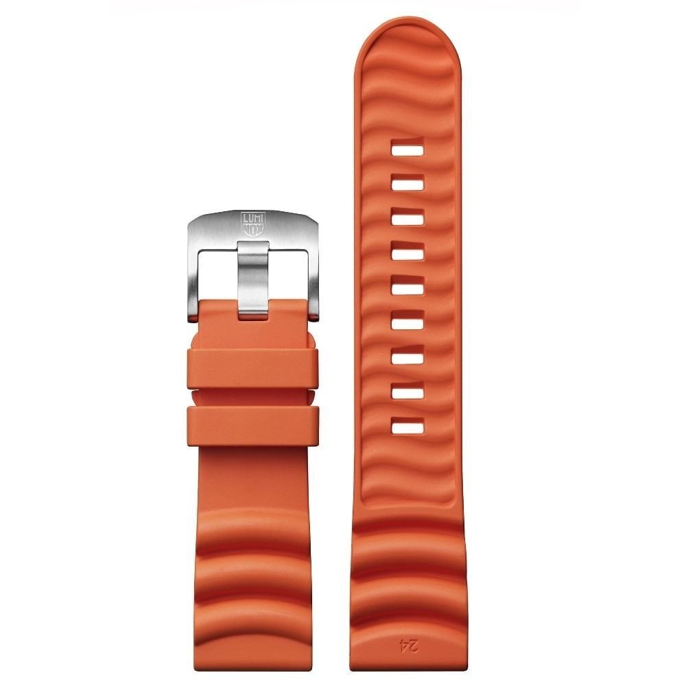 LUMINOX FPX.2405.35Q.K Turuncu 24 mm NBR Kordon