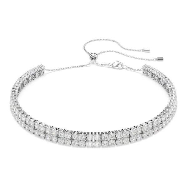 5708936 Swarovski Kolye Matrıx:Choker L Whıte/Rhs 5708936