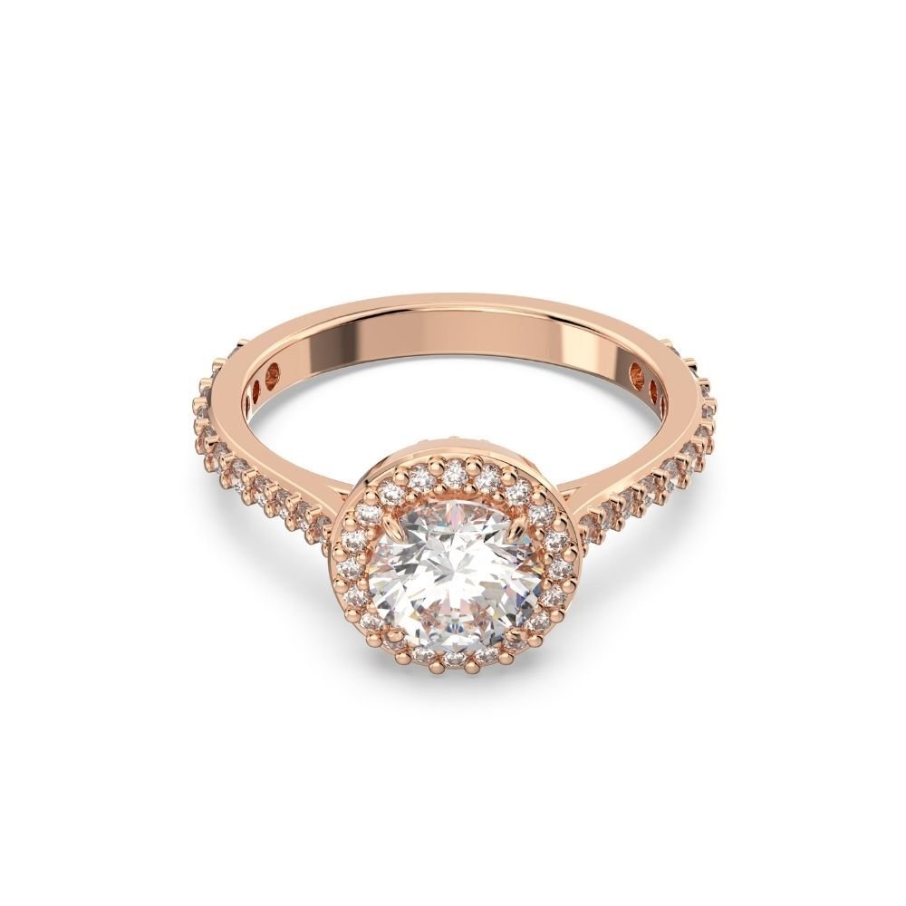 5642641 Swarovski Yüzük Constella:Rıng Rnd Pv L Whıte/Ros 58 5642641