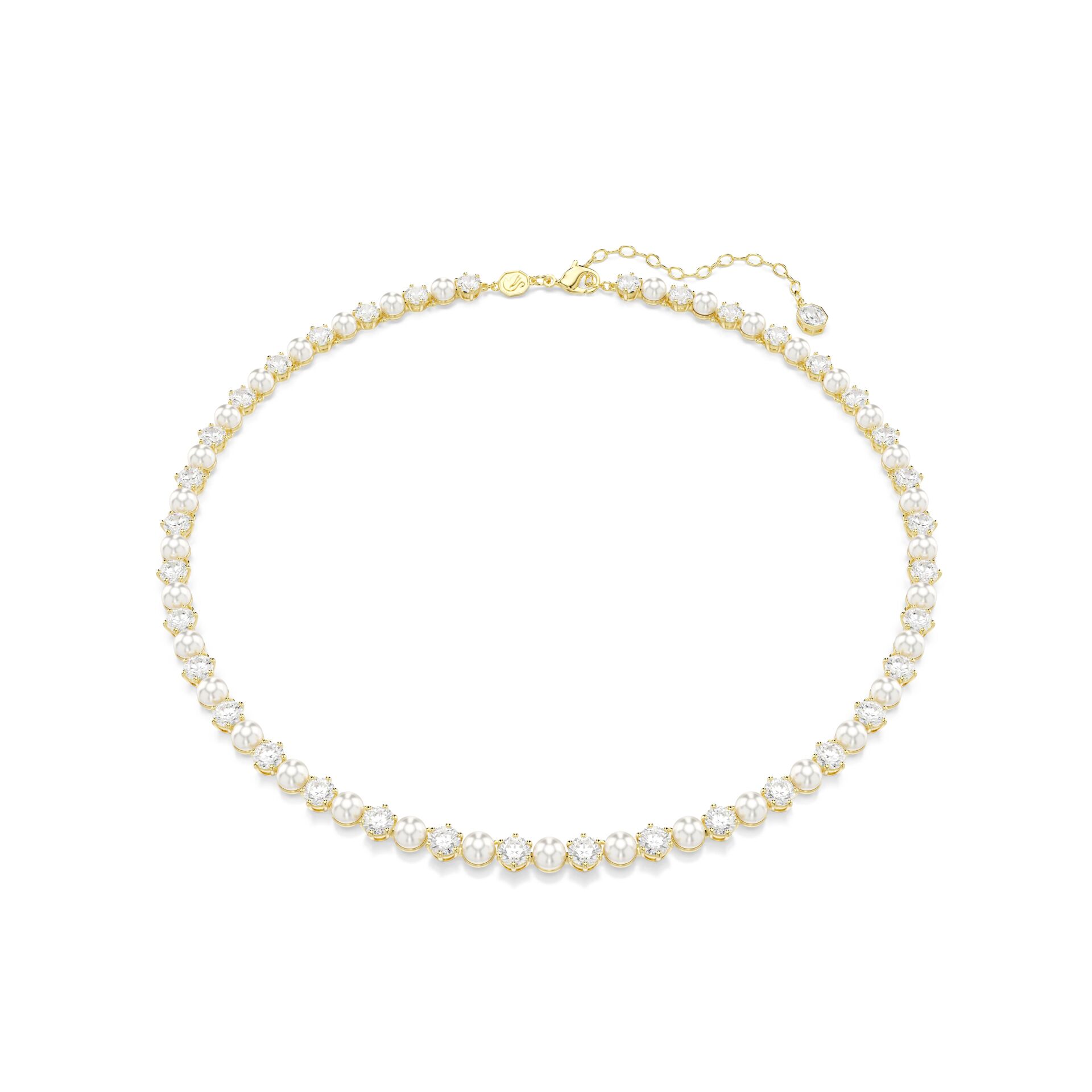 5742039 Swarovski Kolye Matrıx:All Ard Prl Whıte/Gos