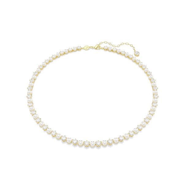 5742039 Swarovski Kolye Matrıx:All Ard Prl Whıte/Gos