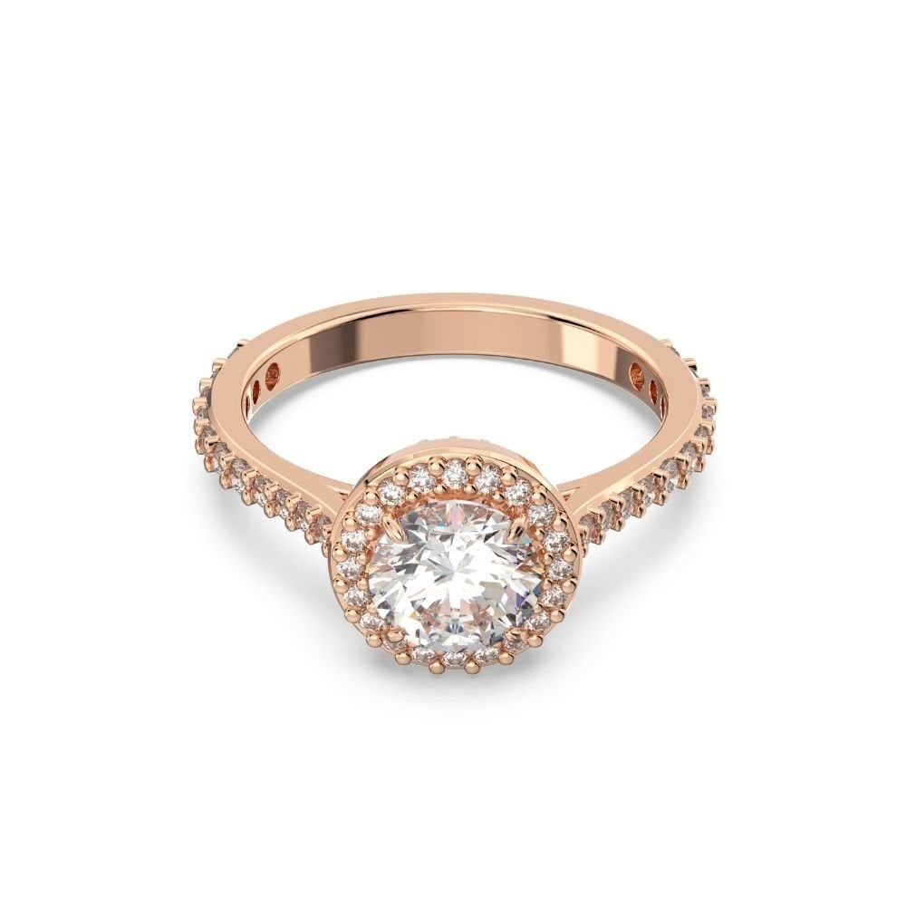 5642640 Swarovski Yüzük Constella:Rıng Rnd Pv L Whıte/Ros 52 5642640
