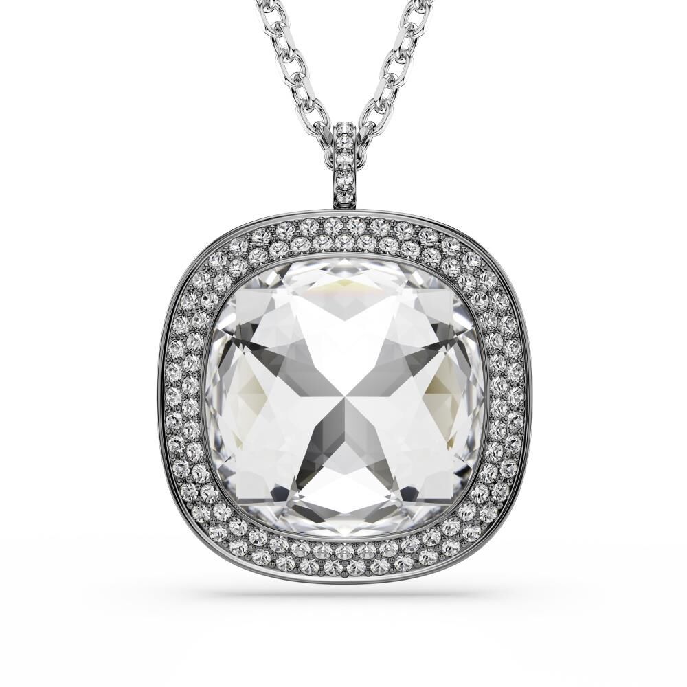 5751324 Swarovski Kolye Una:Pnb Xl Cushıon Lıght Cry/Mıx