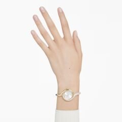5708030 Swarovski Kol Saati Dextera Asym:Mb Pgo/Wht/Pgo 5708030
