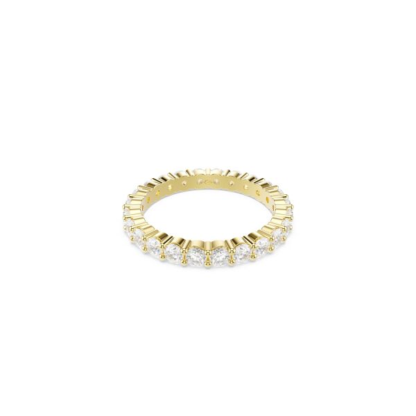 5750960 Swarovski Yüzük Matrıx:Rıng Gold Shıny Whıte/Gos 60