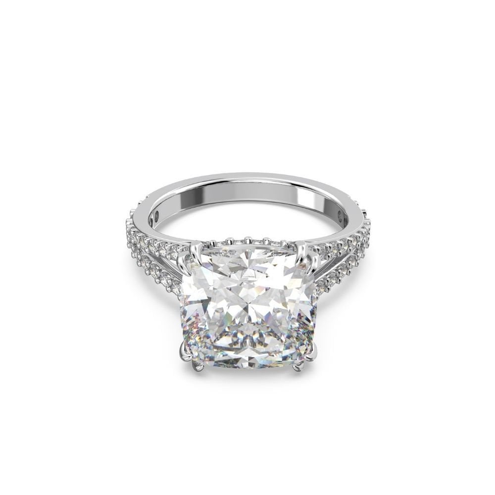 5642634 Swarovski Yüzük Constella:Rıng Sq L Whıte/Rhs 58 5642634
