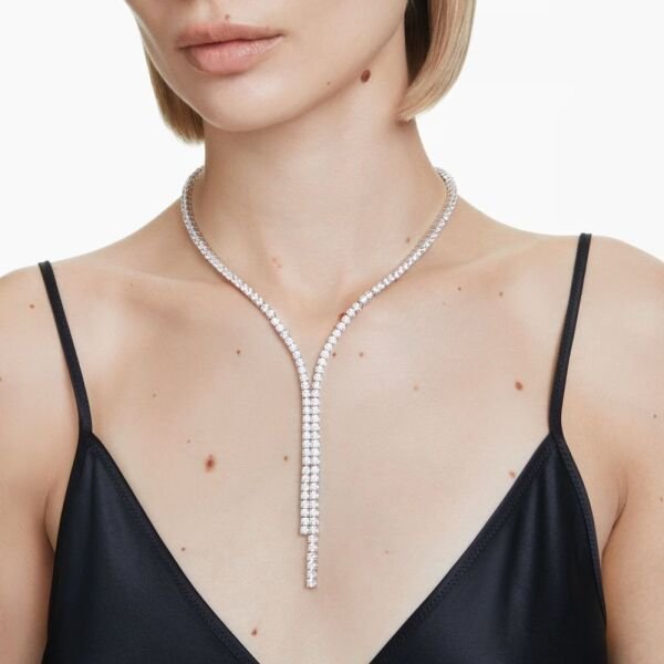 5707988 Swarovski Kolye Matrıx:Tn Long Whıte/Rhs 5707988