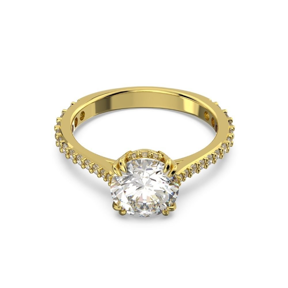 5642623 Swarovski Yüzük Constella:Rıng Rnd M Whıte/Gos 60 5642623