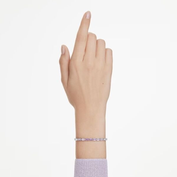 5707199 Swarovski Bilezik Matrıx:Bracelet Baguette Pur/Rhs M 5707199