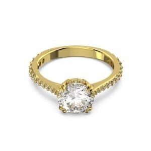 5642621 Swarovski Yüzük Constella:Rıng Rnd M Whıte/Gos 58 5642621