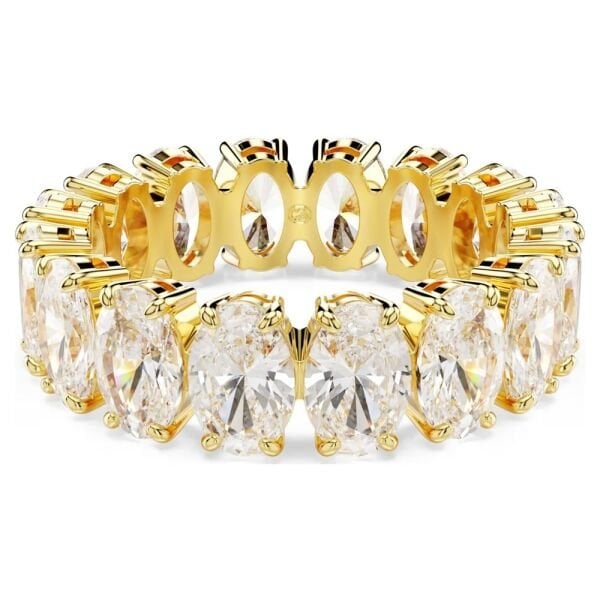 5707190 Swarovski Yüzük Matrıx:Rıng Oval Whı/Gos 55 5707190