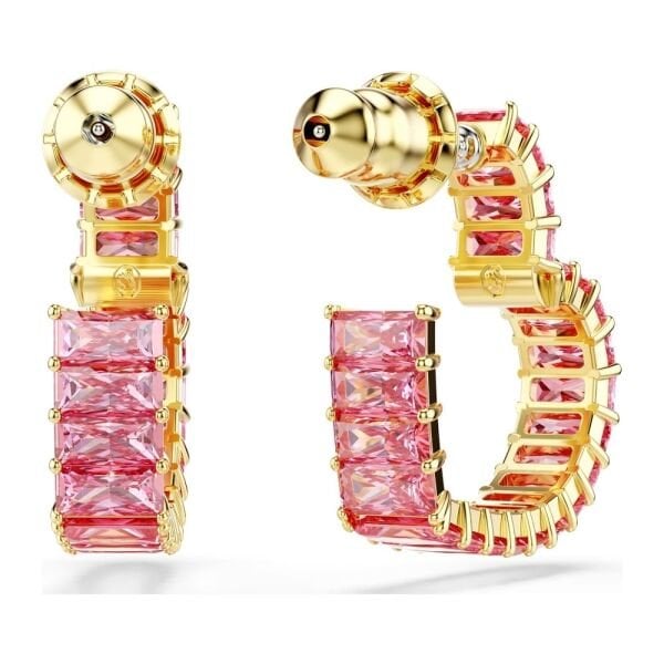 5706340 Swarovski Küpe Matrıx:Pe Hoop Hrt S Pınk/Gos 5706340