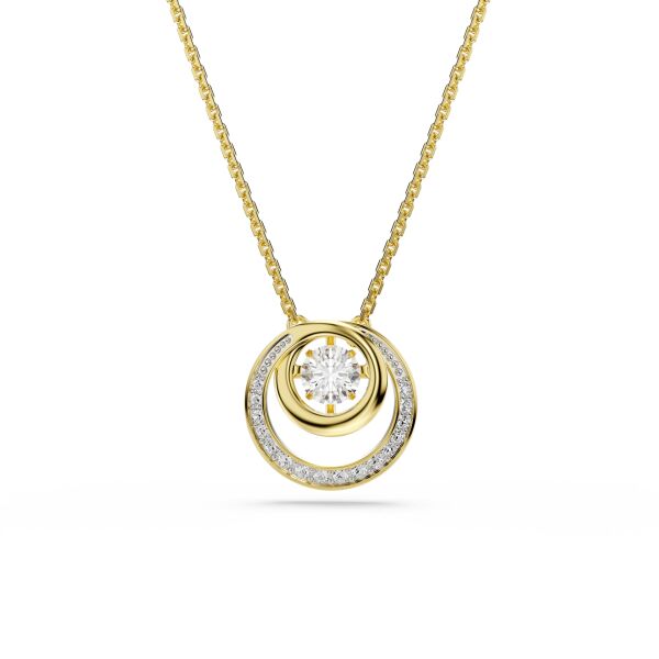 5738248 Swarovski Kolye Hyperbola:Pend Whı/Gos
