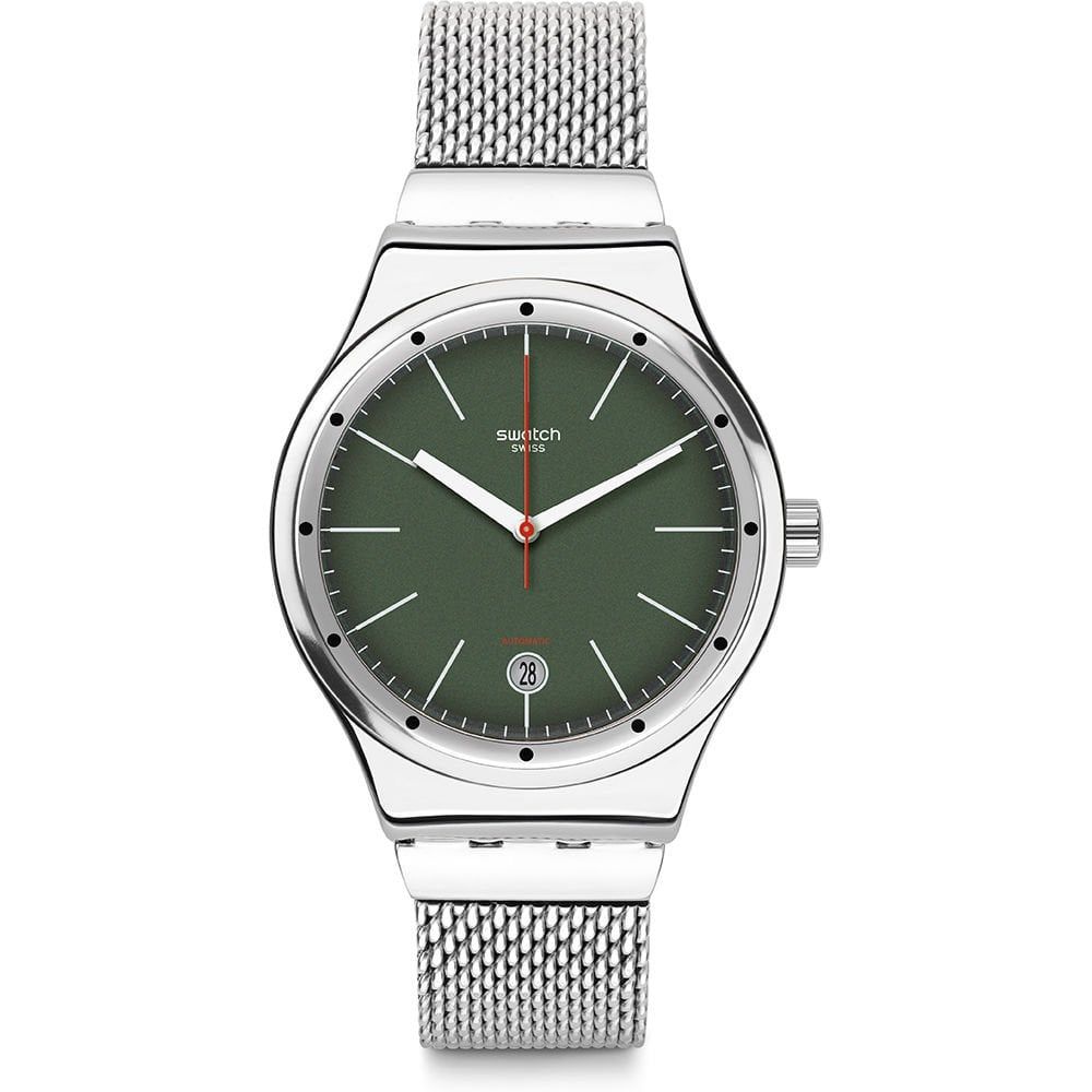 YIS407GB Swatch Sistem 51 Irony Kaki Kol Saati
