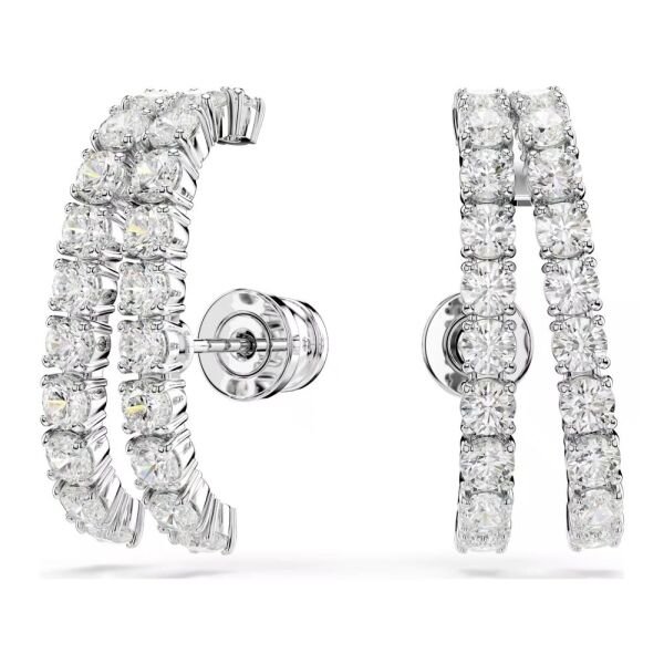 5705835 Swarovski Küpe Matrıx:Pe Lınes Whıte/Rhs 5705835