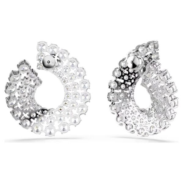 5705834 Swarovski Küpe Matrıx:Pe Round Whıte/Rhs 5705834