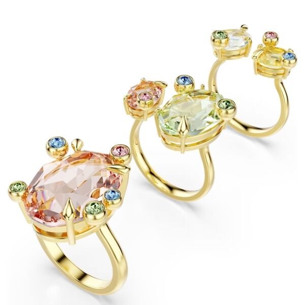 5705814 Swarovski Yüzük Gema:Rıng Set Of 3 Mul/Gos 55 5705814