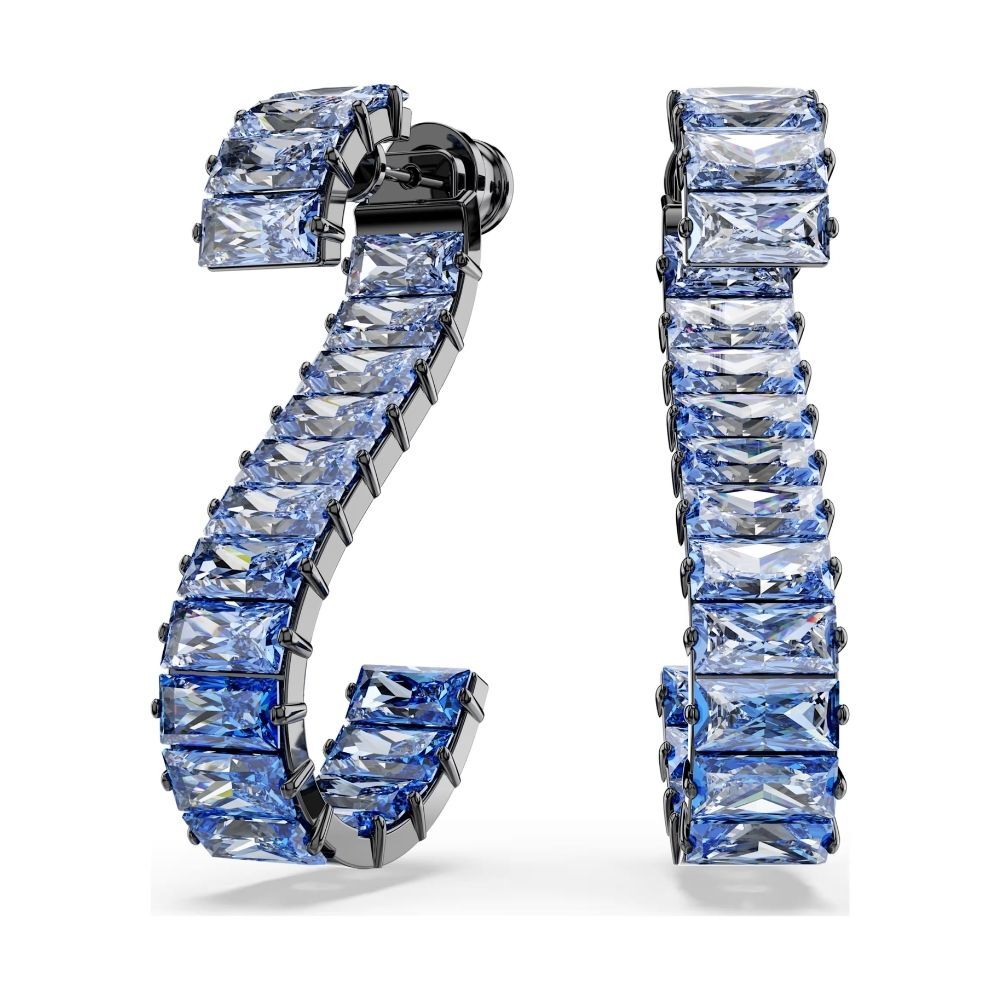 5705780 Swarovski Küpe Matrıx:Pe S Blu/Bru 5705780