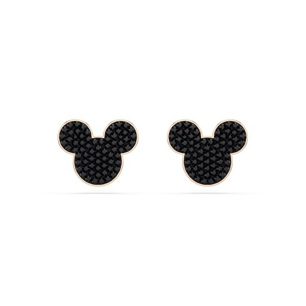 5737560 Swarovski Küpe Mıckey&Mınnıe:Pe Stud Mc Jet/Ros