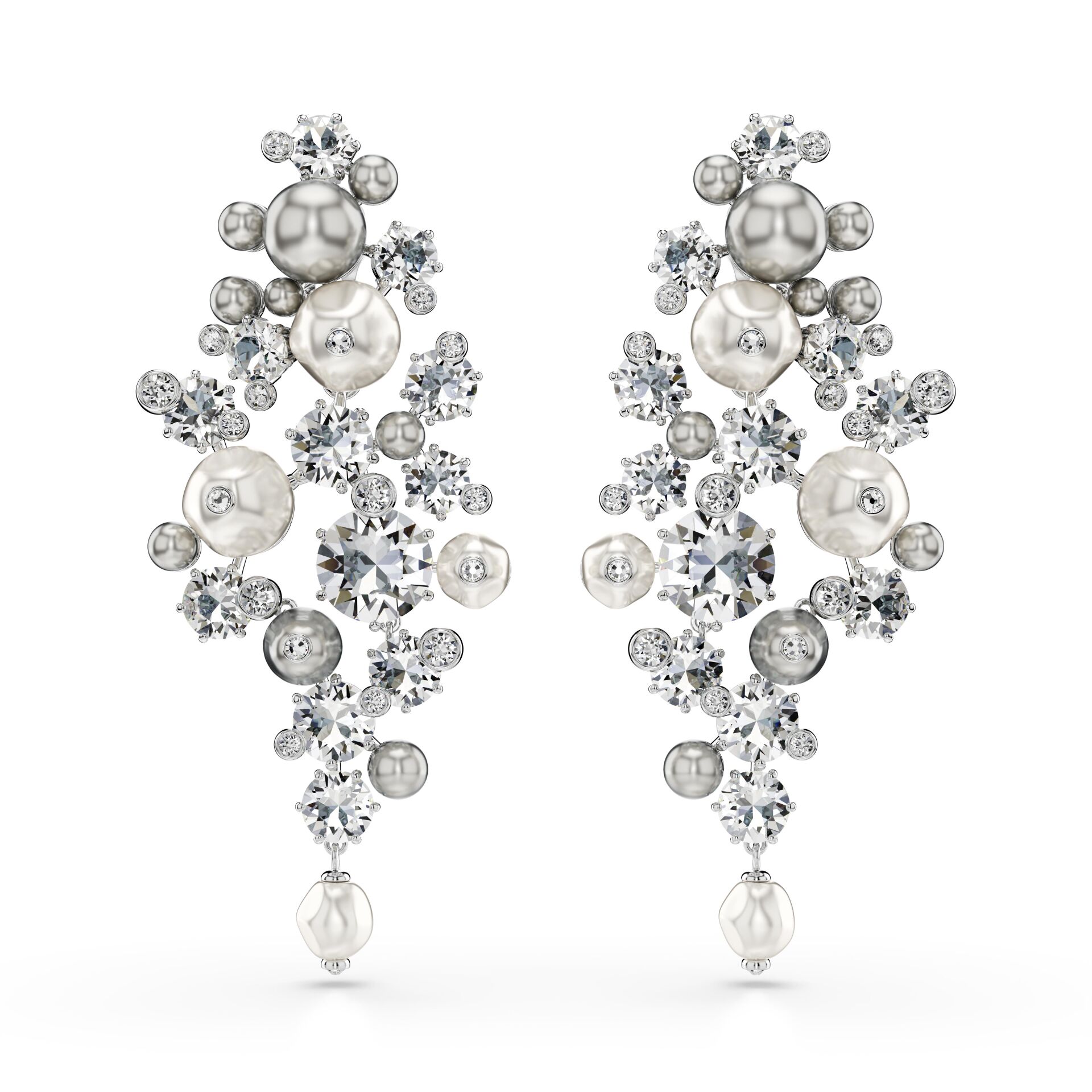 5722498 Swarovski Küpe Constella:Ce Cry/Rhs