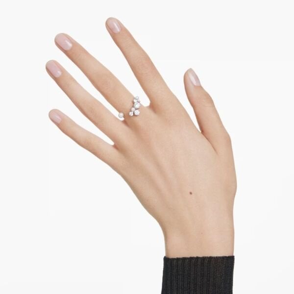 5705600 Swarovski Yüzük Constella:Rıng Op Whıte/Rhs 58 5705600