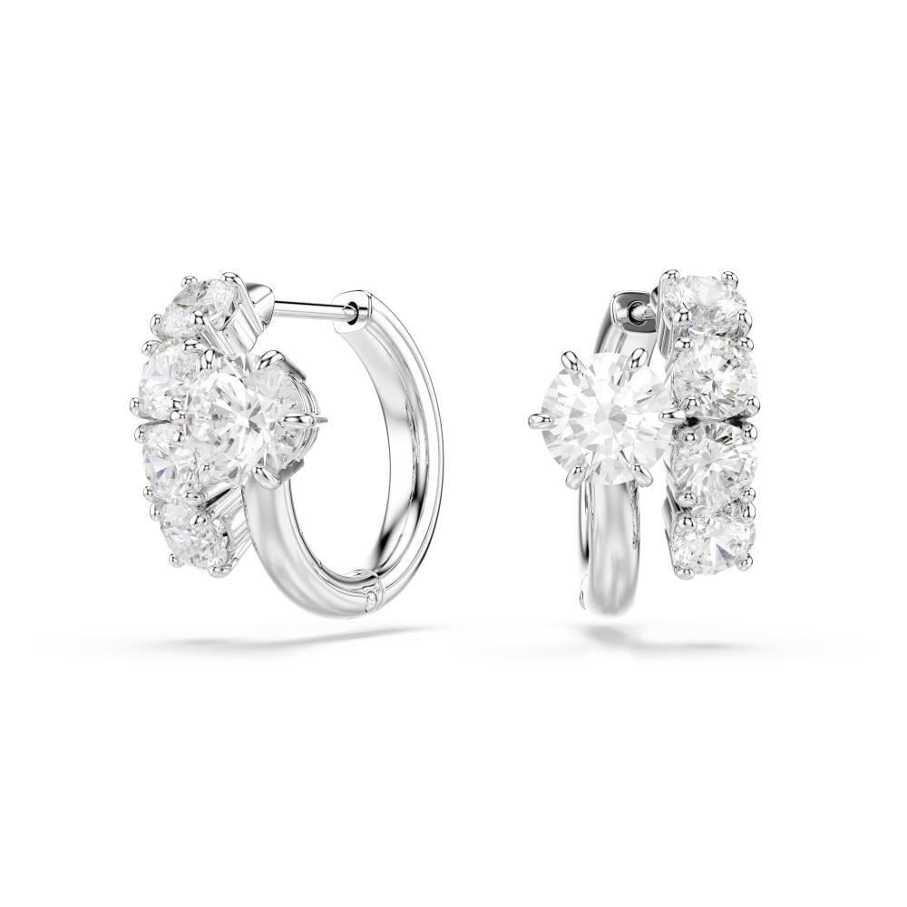 5753572 Swarovski Küpe Matrıx:Pe Crash Whı/Rhs