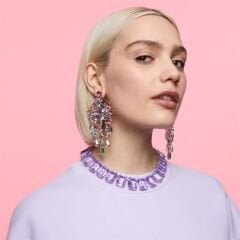 5601887 Swarovski Küpe Gema:Clip Earrings Chandelier CRMU/RHS 5601887
