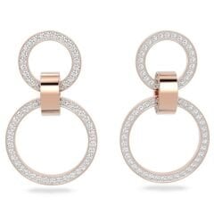5636502 Swarovski Küpe Rl Hollow:Pe Chndl Cry/Ros 5636502