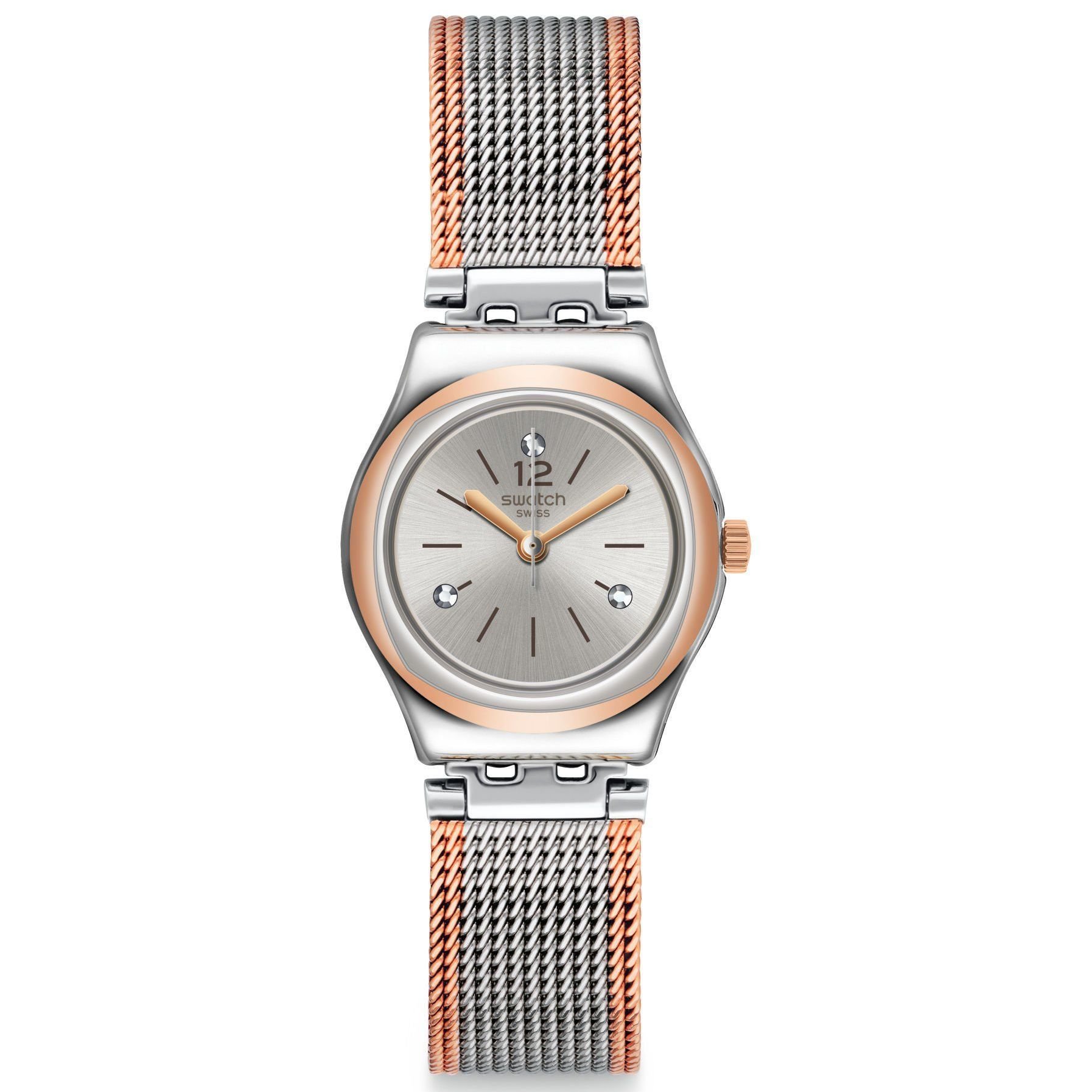 YSS327M Swatch Irony Full Silver Jacket Kadın Kol Saati