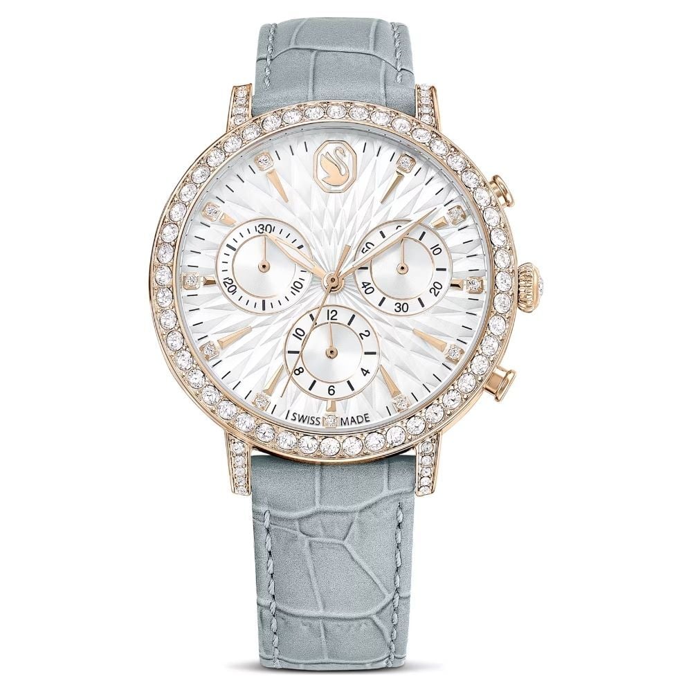 5702851 Swarovski Kol Saati Matrıx Chrono:Ls Gray/Wht/Pcg 5702851