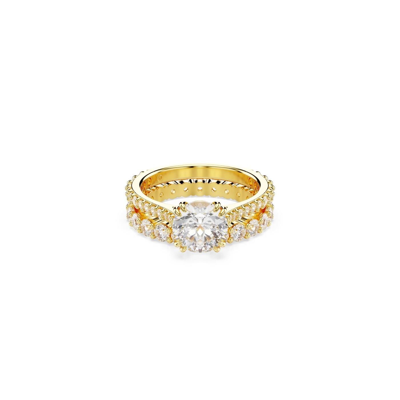 5693508 Swarovski Yüzük Stılla:Rıng Double Whı/Gos 50