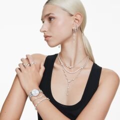 5693634 Swarovski Kol Saati Imber W:Mb Sts/Wht/Sts 5693634