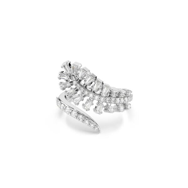 5757839 Swarovski Yüzük Vıenna:Rıng Feather Whı/Rhs 60
