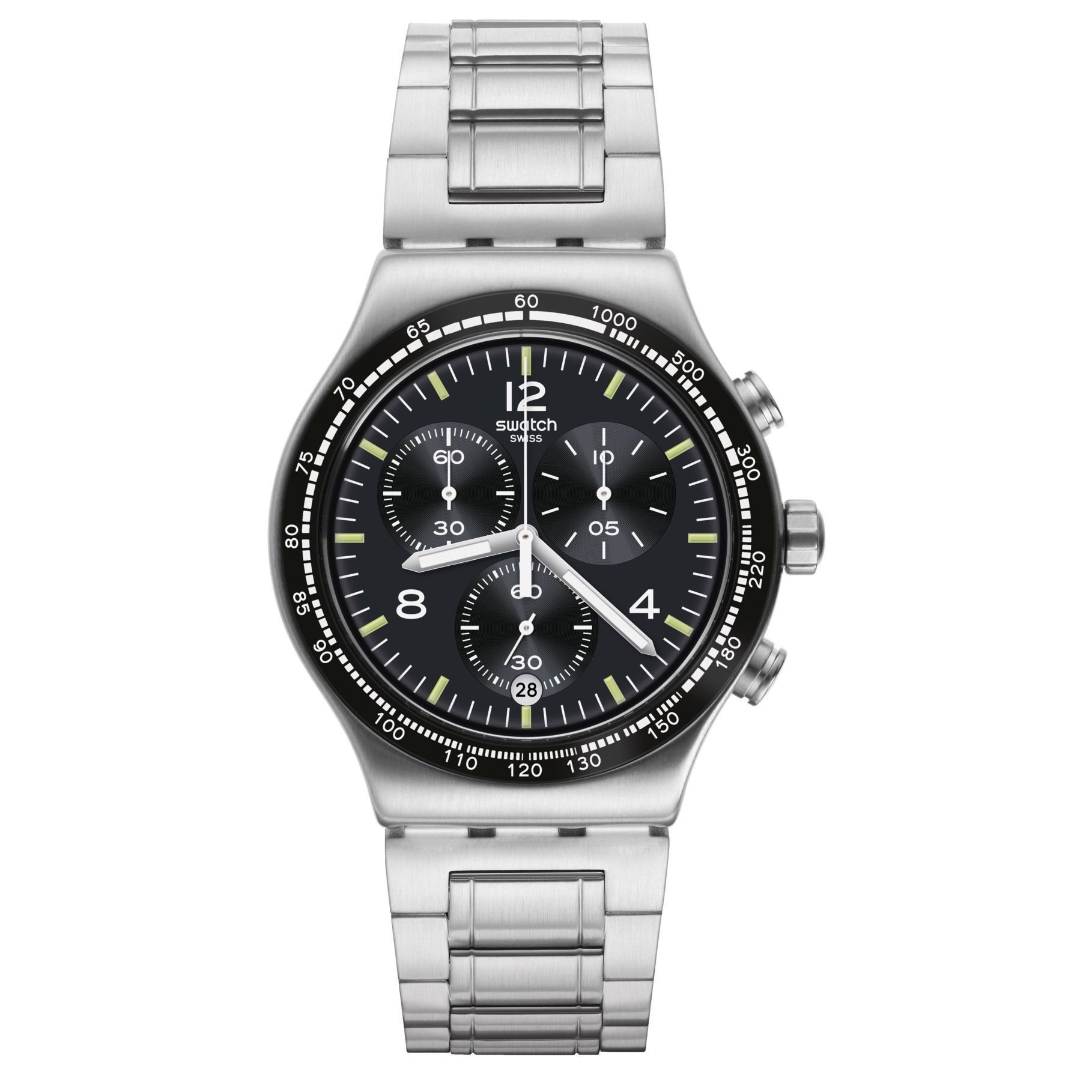 YVS444GC Swatch Irony Night Flight Again Erkek Kol Saati