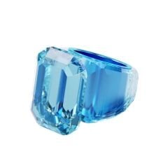 5607351 Swarovski Yüzük Lucent:Ring Aqua/Oth 52 5607351