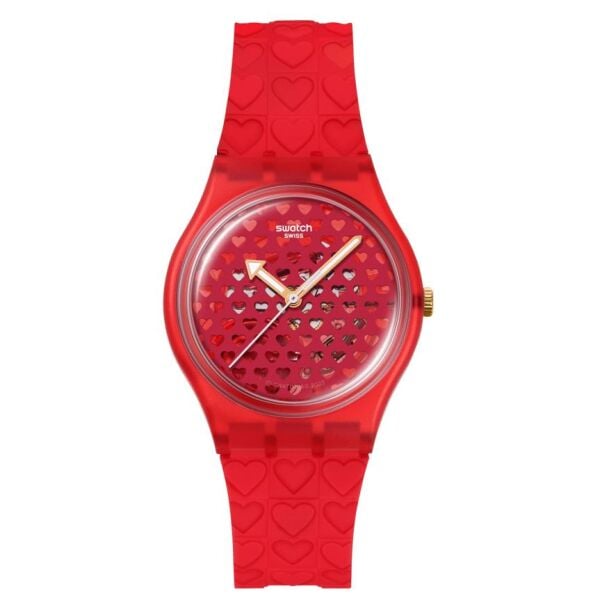 SO28Z122 Swatch Love in Scarlet Kadın Kol Saati