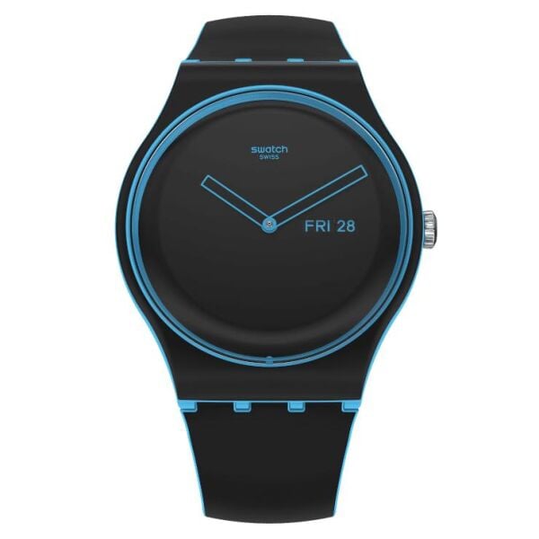 SO29S701 Swatch Minimal Line Blue Unisex Kol Saati