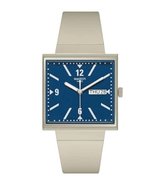 SO34T700-S14 Swatch What If ... Beige? Erkek Kol Saati