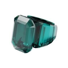 5607344 Swarovski Yüzük Lucent:Ring Emer/Oth 58 5607344