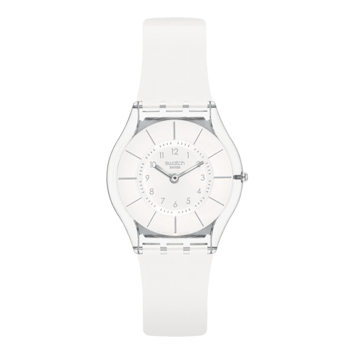 SS08K102 Swatch White Classiness Again Bayan Kol Saati