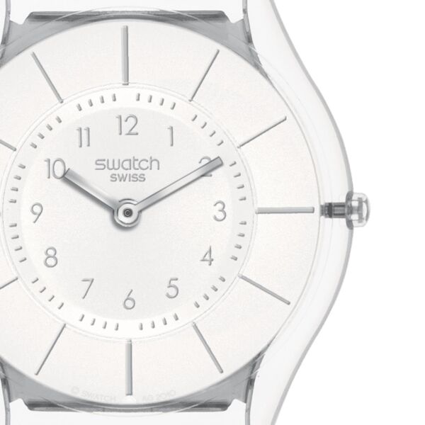 SS08K102 Swatch White Classiness Again Bayan Kol Saati