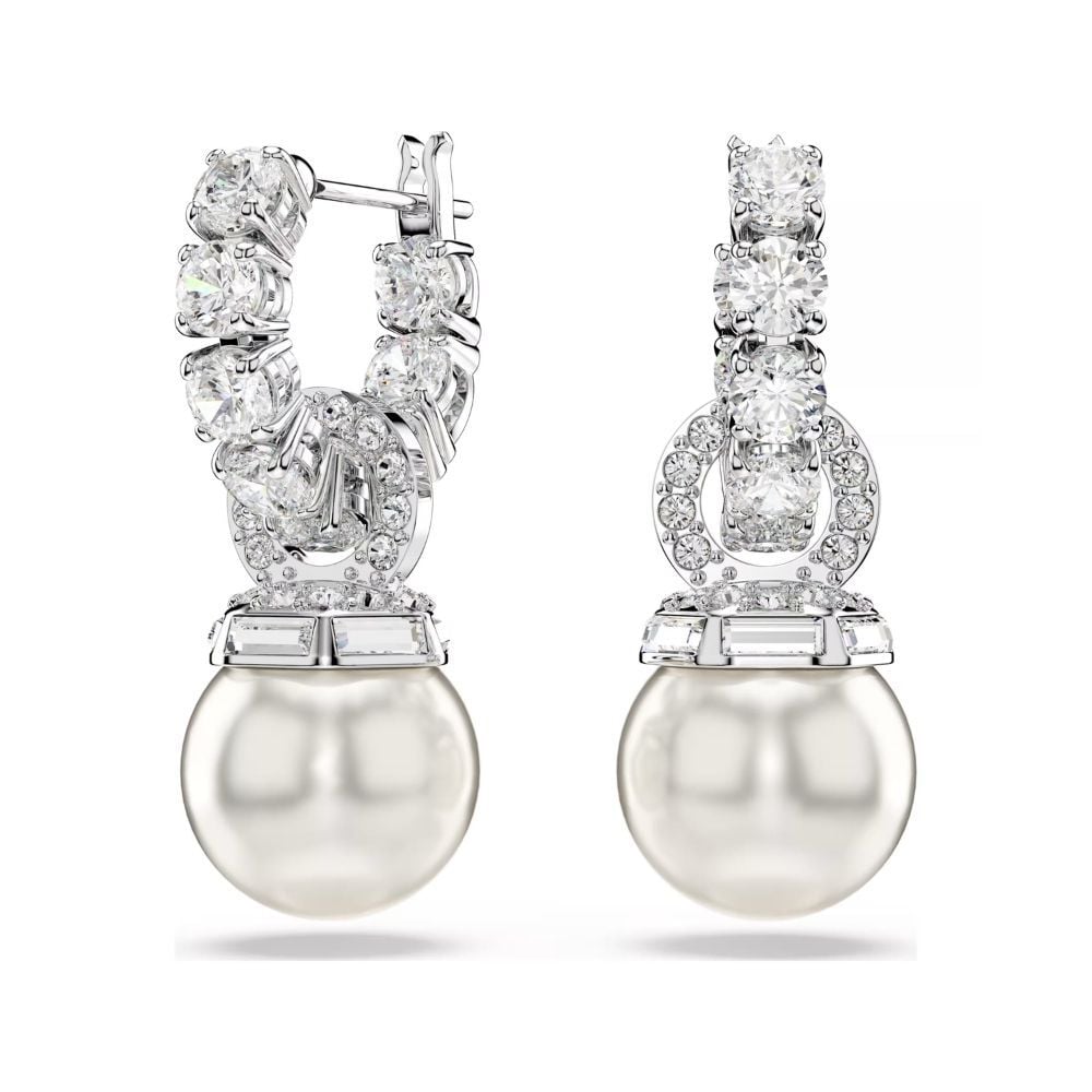 5691716 Swarovski Küpe Matrıx:Pe Pearl Whıte/Rhs 5691716