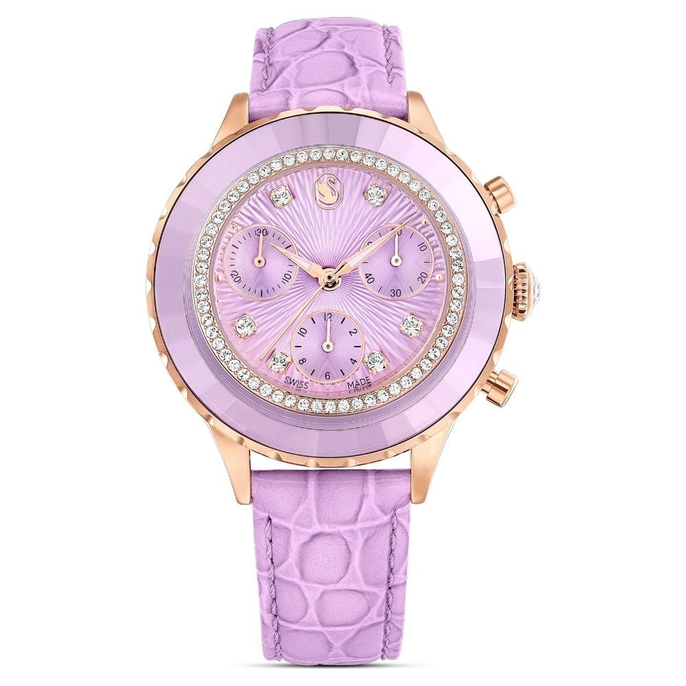 5690804 Swarovski Kol Saati Octea Chrono:Ls Pur/Pur/Pro 5690804