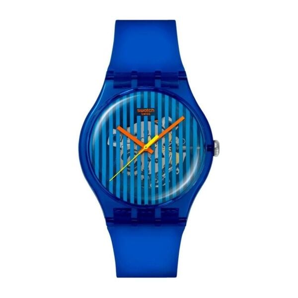 SO29S102 Swatch Brilliantly Blue Unisex Kol Saati