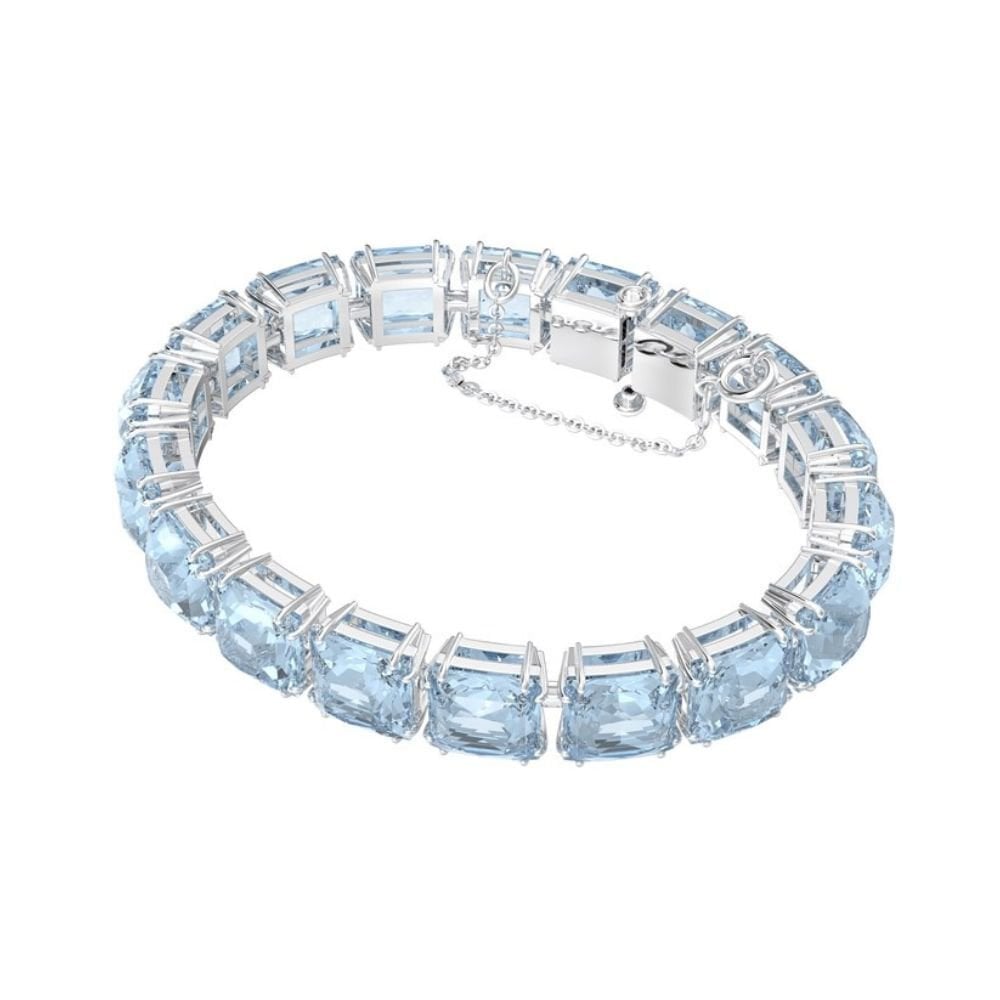 5614924 Swarovski Bilezik Mıllenıa:Bracelet Aqua/Rhs 5614924