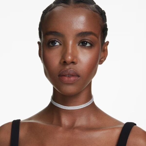 5685755 Swarovski Kolye Matrıx:Choker Whıte/Rhs 5685755