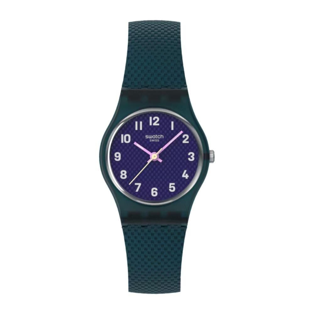 LL127 Swatch Teal Weave Bayan Kol Saati