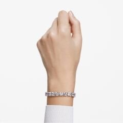5599202 Swarovski Bilezik Millenia:Bracelet S Sqr White/Rhs 5599202