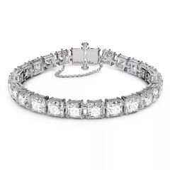 5599202 Swarovski Bilezik Millenia:Bracelet S Sqr White/Rhs 5599202
